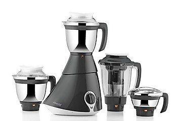 Butterfly Matchless Mixer Grinder, 750W, 4 Jars (Grey/ White)