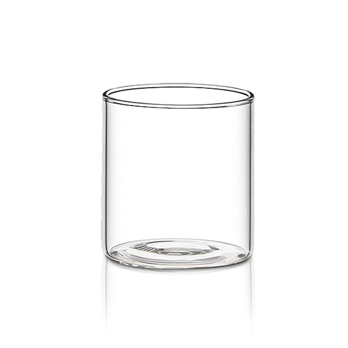 Borosil 205ml 6pc Vision Transparent Glass Set | Made in India Borosilicate Glass Tumblers for Drinking Water, Cold Drinks | Flame Proof, Microwave & Dishwasher Safe | for Daily use & Gifting.