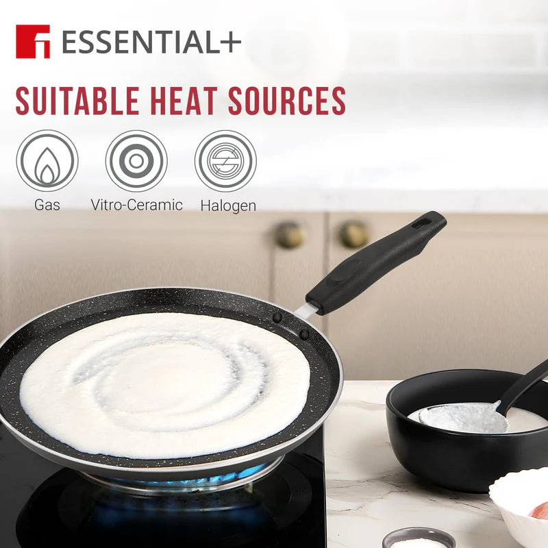 BERGNER Essential Plus 34cm Non-Stick Dosa Tawa