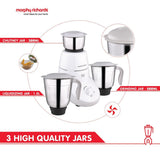 Morphy Richards Elite Essentials 500-Watt Mixer Grinder (White)