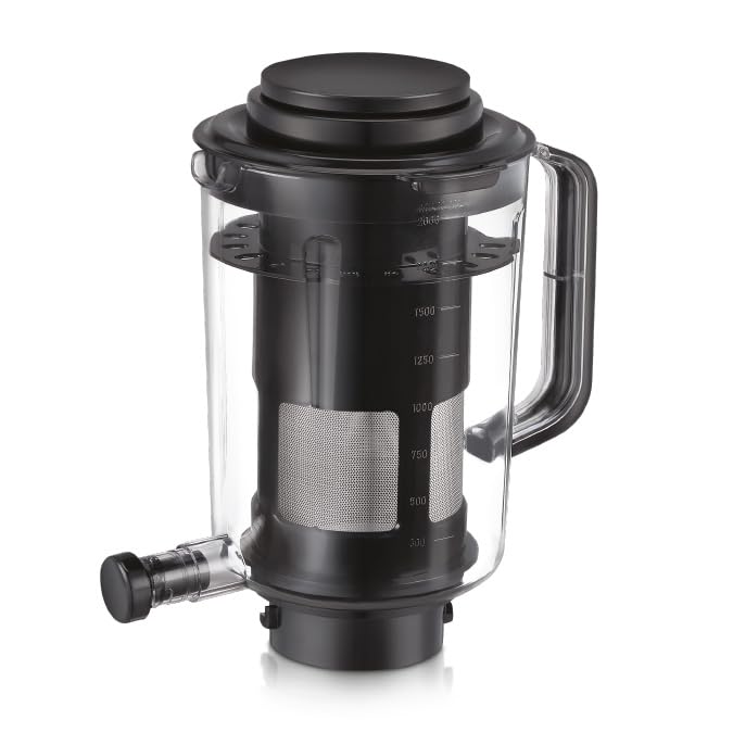 Prestige Endura Pro 1000 Watt Multi Functional Mixer Grinder | Heavy-Duty Ball Bearing Copper Motor | 6 Jars with Food Processing Attachments | 14 Functions in One | 5Y Motor Warranty