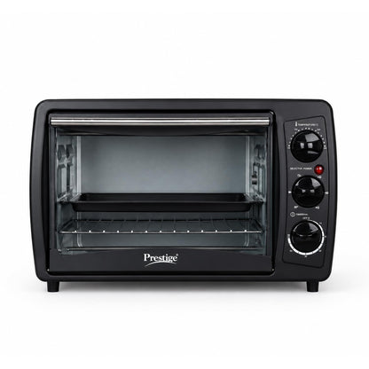 Prestige POTG 19 PCR 19 Liters Oven Toaster Grill, Black