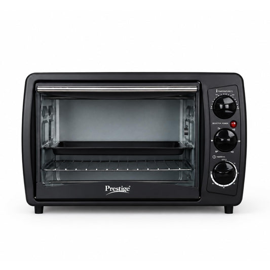 Prestige POTG 19 PCR 19 Liters Oven Toaster Grill, Black