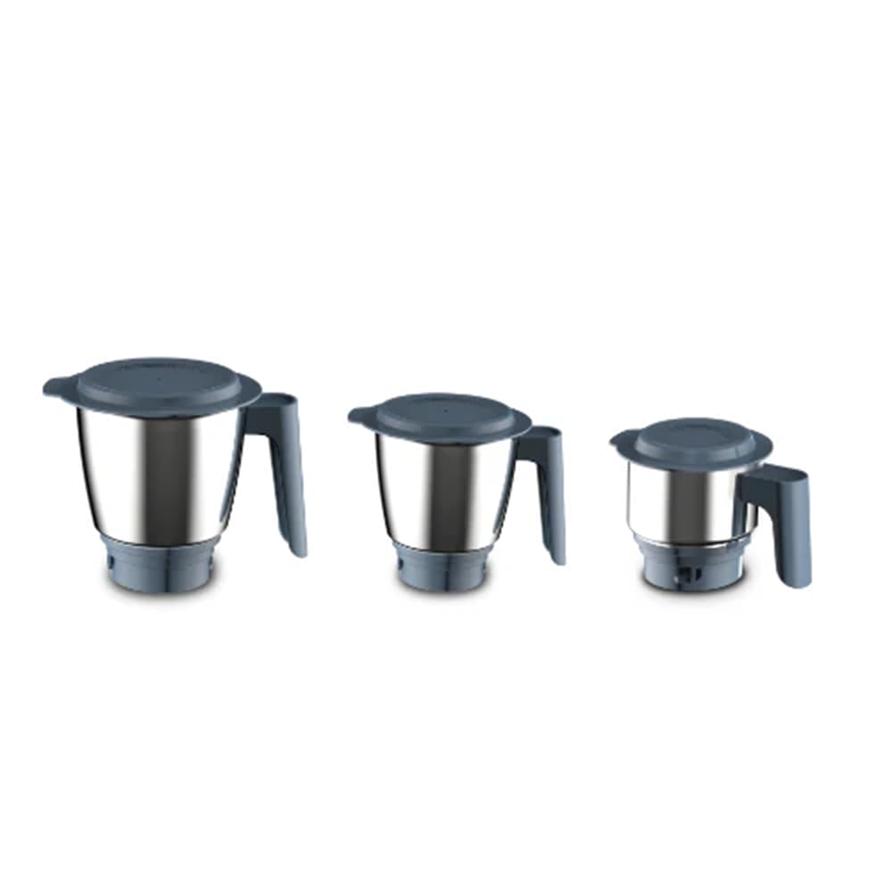 Philips HL1000/02 Mixer Grinder, 500 Watt Powerful motor, 3 Jars