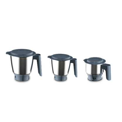 Philips HL1000/02 Mixer Grinder, 500 Watt Powerful motor, 3 Jars