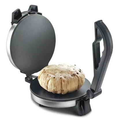 Prestige PRM 3.0 900-Watt Plain Plate Roti Maker (Silver) | Non-Stick Coating, 1 Year Warranty