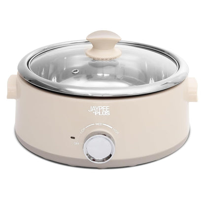 Jaypee Plus Food worxx Electrical Casserole Chafing Dish,4000 ml,Ivory | Inner Stainless Steel Removable Bowl Food Warmer & Buffet Server |3 in 1 Electiric Bowl for Cooking, Serving & Reheating Food