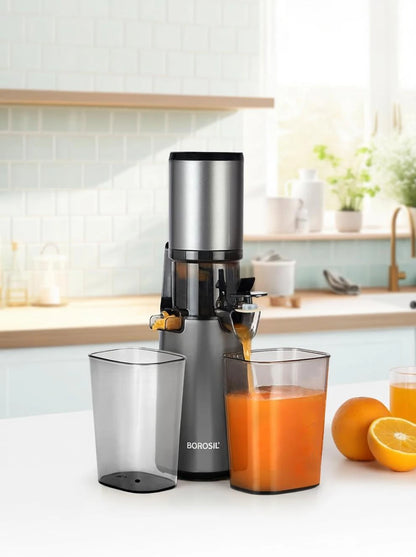BOROSIL Smart Juicer 200 W Juicer (BSJU13WB03 | 1 Jar | Grey)