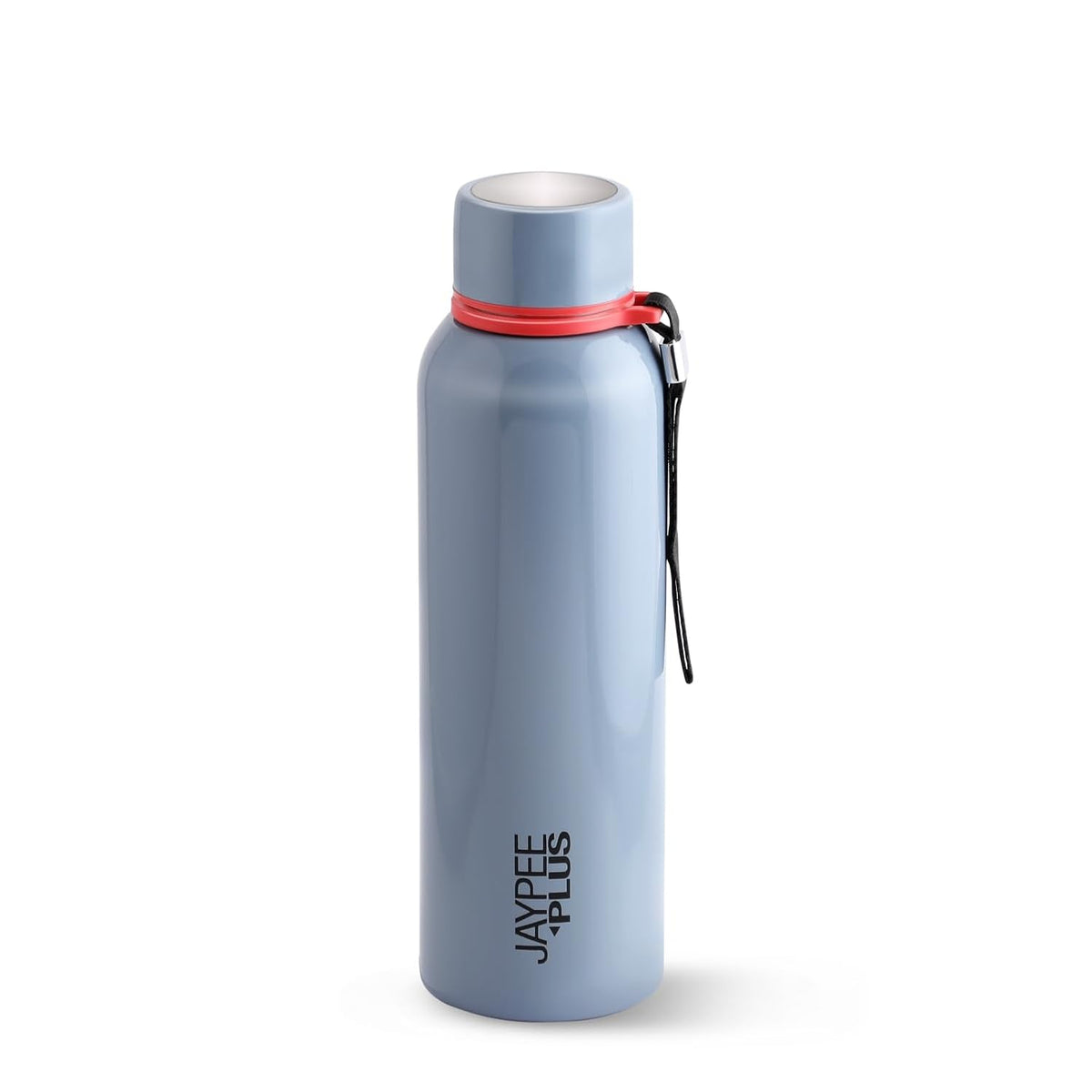 Jaypee Plus Vogue Stainless Steel Double Wall Thermosteel 700 ml Water Bottle ISI Certified Vaccum Insulated 24 hr Hot and Cold Water Bottle Anti Skid Leakproof Bottle Office, Gym,Trekking,Light Grey