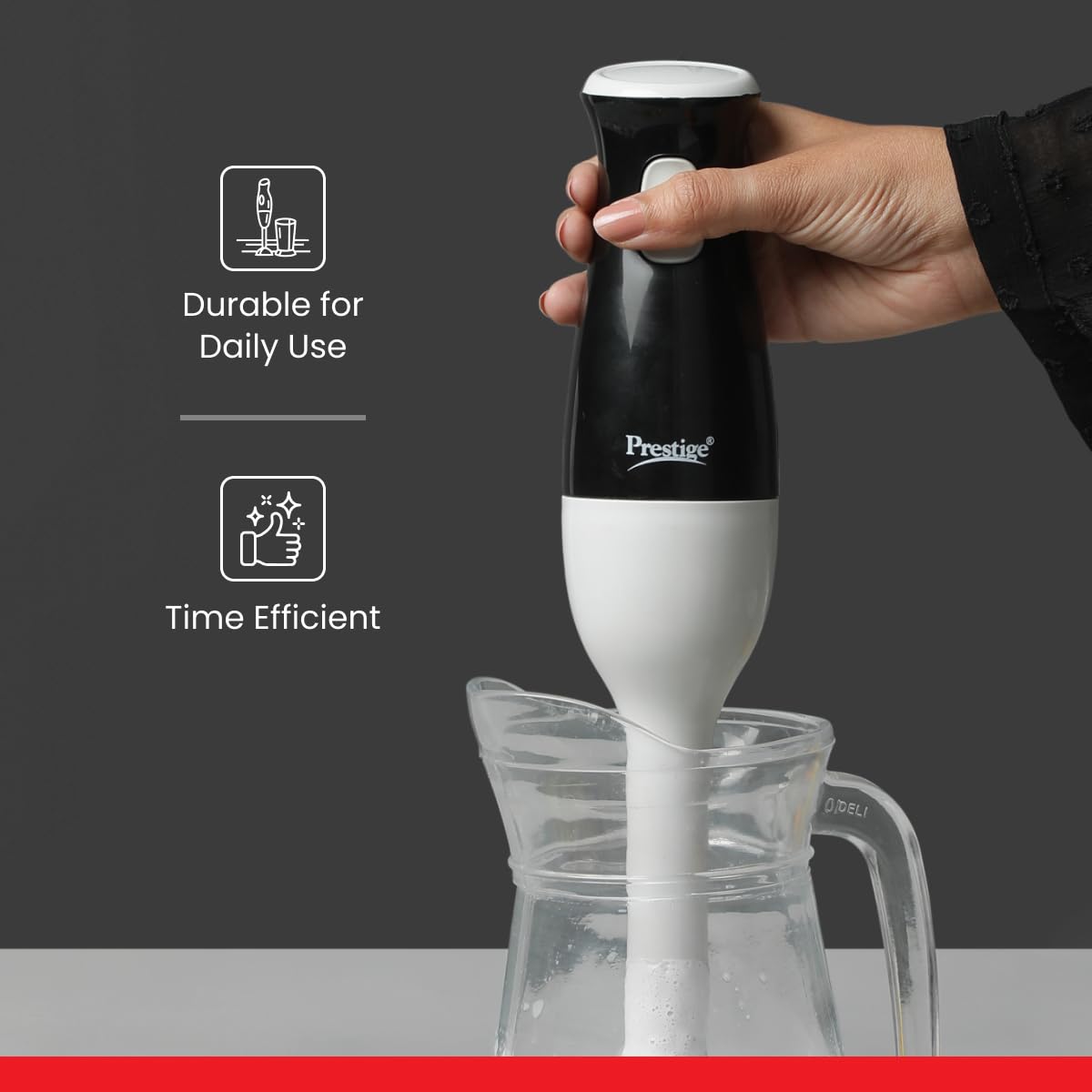 Prestige Hand Blender - ACE, Black