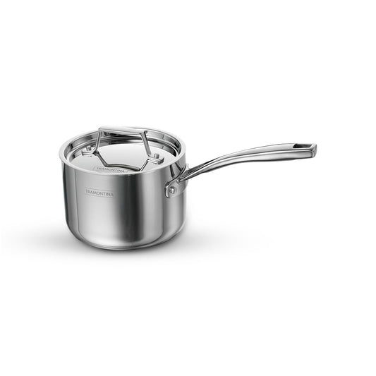 Tramontina Aeion Triply 18cm / 2.9 Liter Stainless Steel Sauce Pan with SS 304 Lid