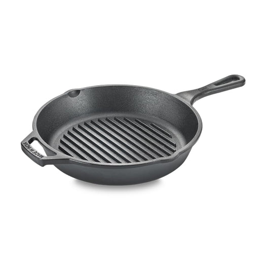 Prestige Cast Iron Grill Pan, 250 mm (Black)