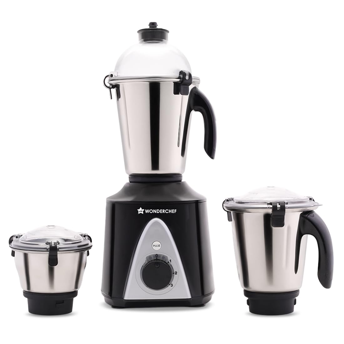 Wonderchef Hush BLDC Mixer Grinder 3 Jars for Blending