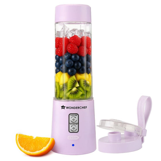 Wonderchef Twister Portable Blender, 500ml, Lavender