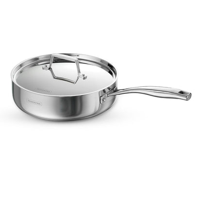 TRAMONTINA Aeion Triply 24cm / 2.8L Stainless Steel Saute Pan with Lid
