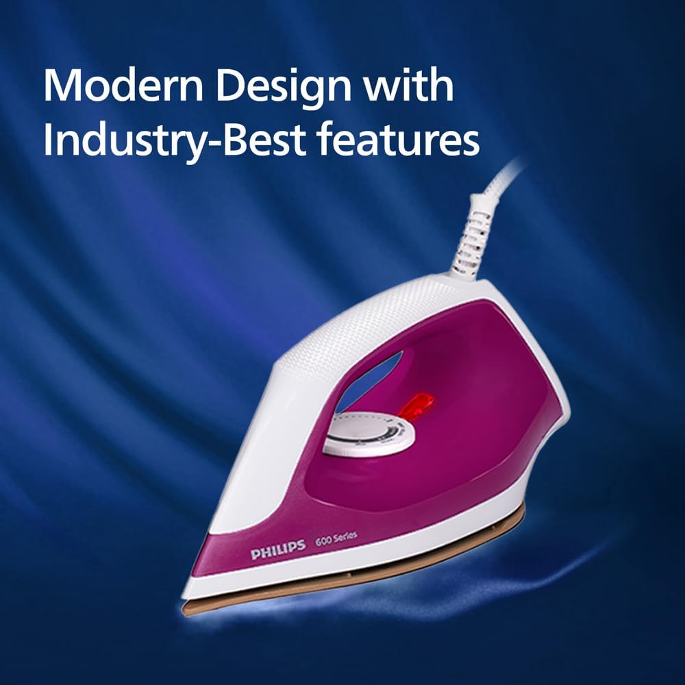 Philips Dry Iron DST0610/30 with 3 year warranty Powerful 1000 Watts