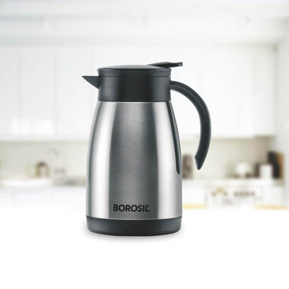 Borosil Stainless Steel 1500ml Teapot with Handle