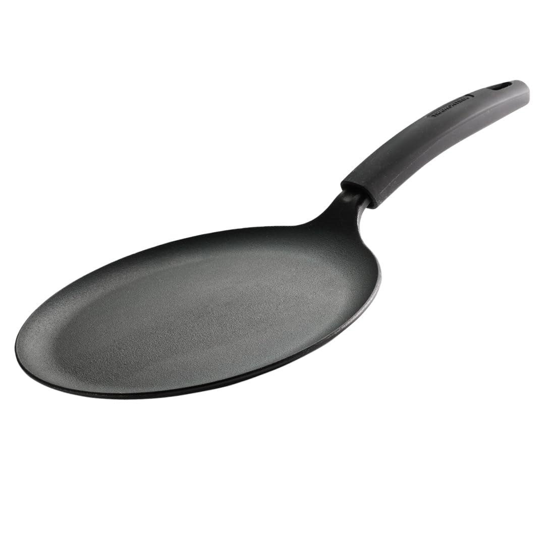 TRAMONTINA TITANEX 24cm Pre-Seasoned Cast Iron Dosa Tawa