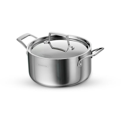 Tramontina AEION TriPly 20cm / 3.1L Stainless Steel Biryani Handi with Lid