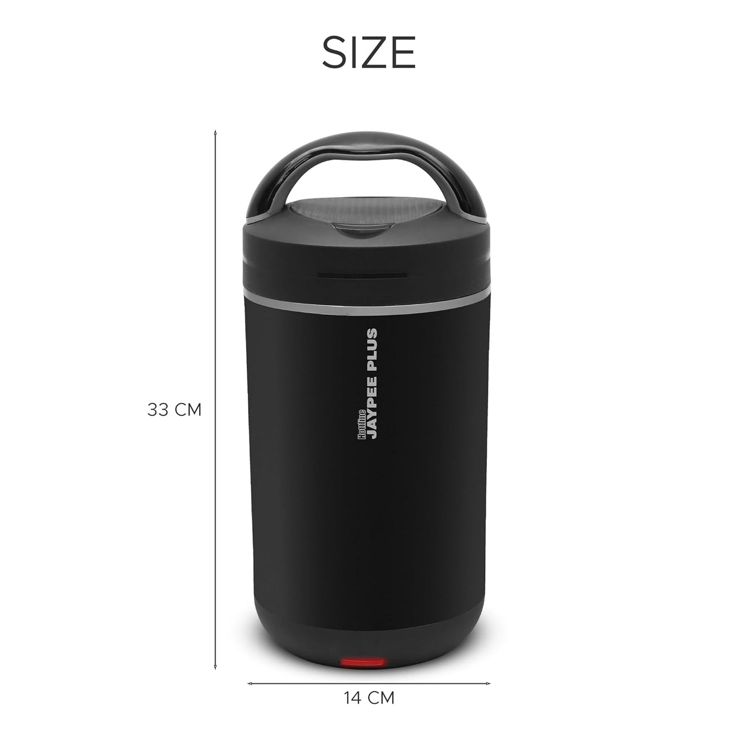 Jaypee Plus Hottline 4-320X4 ml Stainless Steel Electric Lunch Box