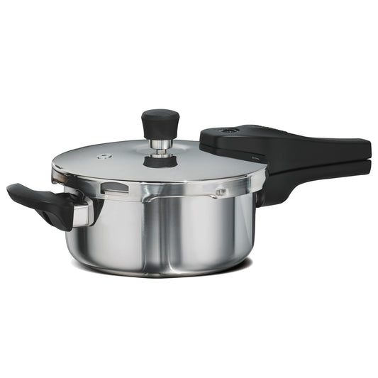 Tramontina Aeion+ 2.5 Litres Triply Pressure Pan | Outer Lid