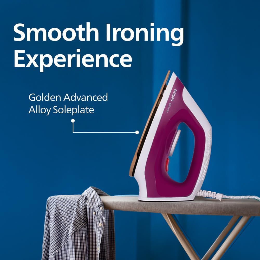 Philips Dry Iron DST0610/30 with 3 year warranty Powerful 1000 Watts