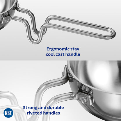 TRAMONTINA Aeion 10cm Stainless Steel Tadka Pan