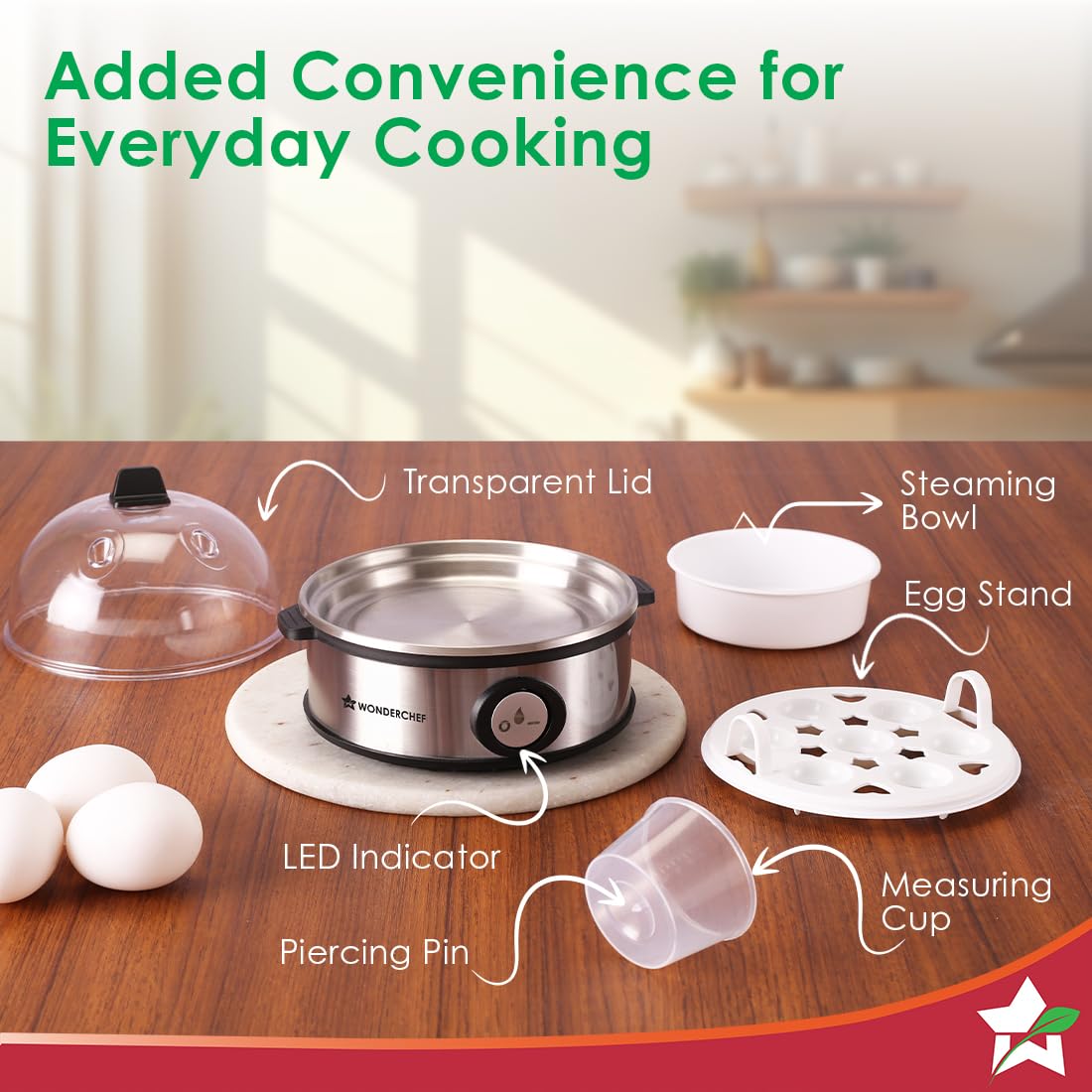 Wonderchef Essenza Instant Egg Boiler