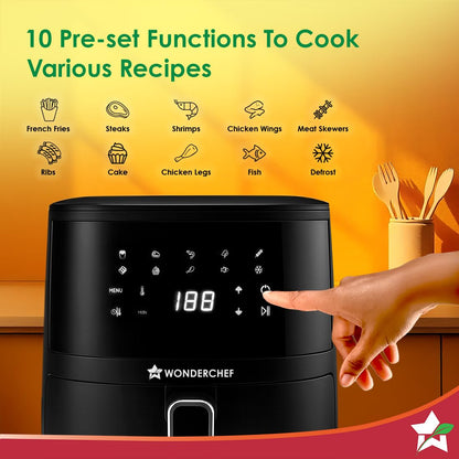 Wonderchef Neo Pro Digital Air Fryer 4.5L 1300W