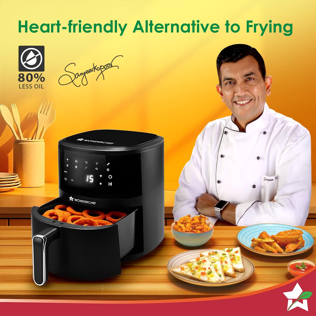 Wonderchef Neo Pro Digital Air Fryer 4.5L 1300W