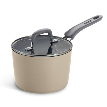 Tramontina Velo 16cm / 1.9L Forged with Ceramic Reinforced Interior Sauce Pan with Glass Lid