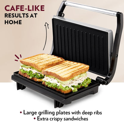 Borosil Prime Grill Sandwich Maker 800W