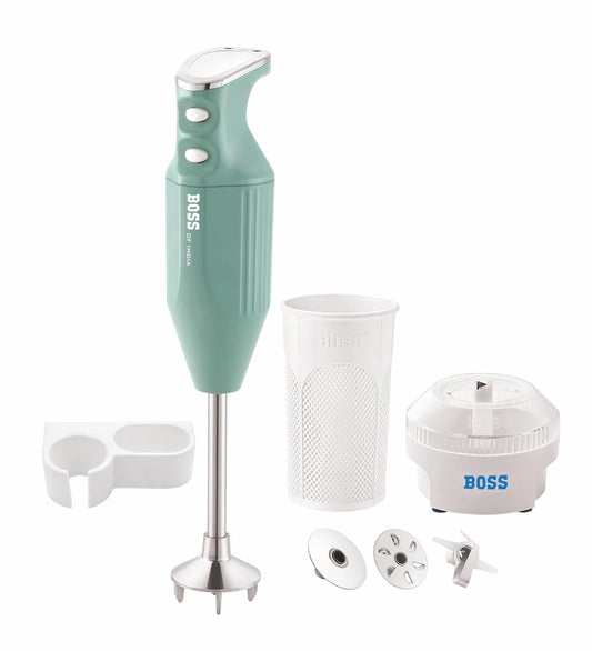 BOSS Stainless Steel Big Boss Portable Hand Blender 275 Watts