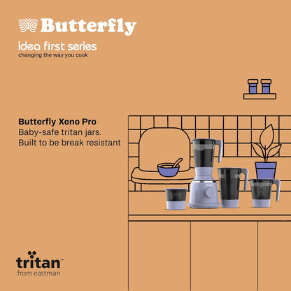 Butterfly Xeno Pro 750W Mixer Grinder 4 Jars