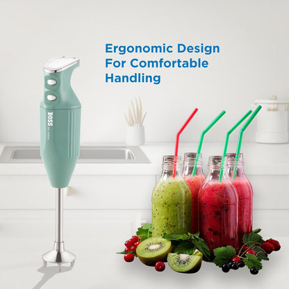 BOSS Stainless Steel Big Boss Portable Hand Blender 275 Watts