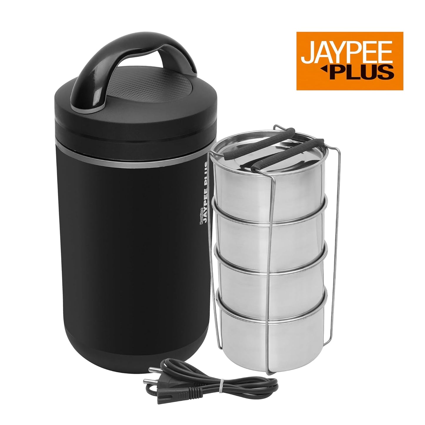 Jaypee Plus Hottline 4-320X4 ml Stainless Steel Electric Lunch Box