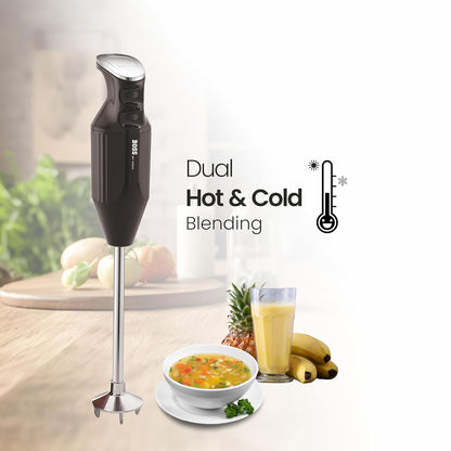 BOSS Stainless Steel Platinum Portable Hand Blender 225W - Watt