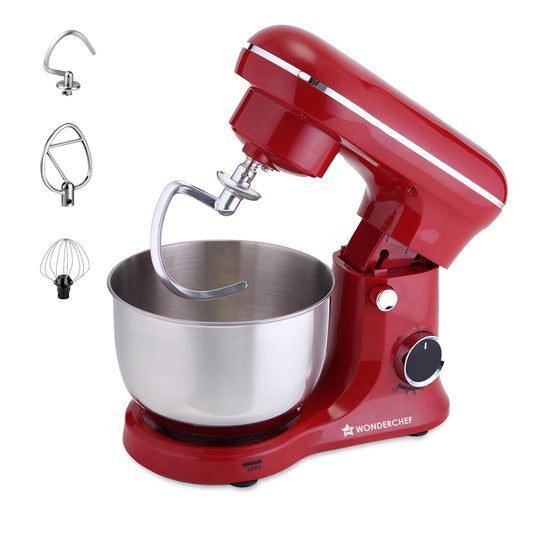 Wonderchef Regalia Neo Stand Mixer, 5.5 L Stainless-Steel Bowl
