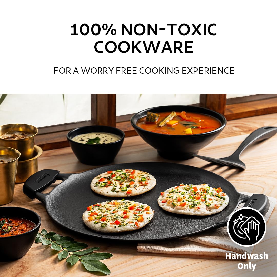 TRAMONTINA TITANEX 30cm Cast Iron Dosa Tawa