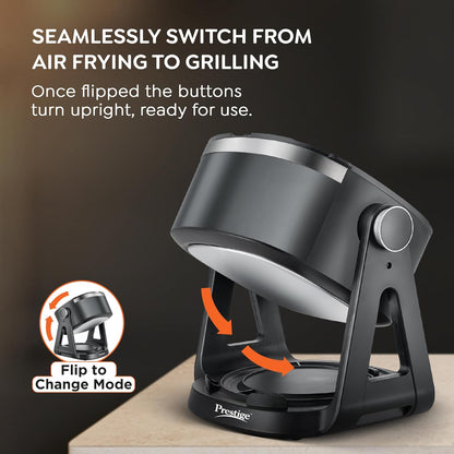 Prestige Air Flip 4.5L Air Fryer Dual Mode - Air Frying & Grilling