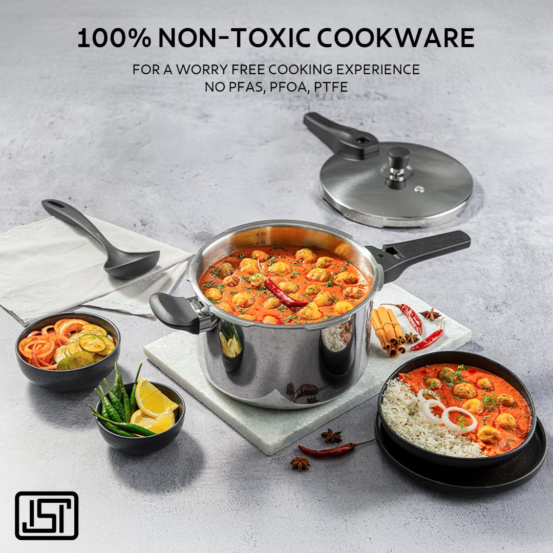 Tramontina Aeion+ 1.5L Triply Pressure Cooker | Outer Lid