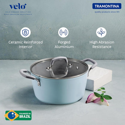 Tramontina Velo 24cm / 4.9L Forged with Ceramic Reinforced Interior Casserole