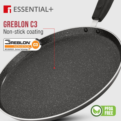 BERGNER Essential Plus 34cm Non-Stick Dosa Tawa