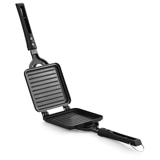 Bergner Senator Grill Toaster, Non-Stick, Cast Aluminum - Gas Stove Compatible