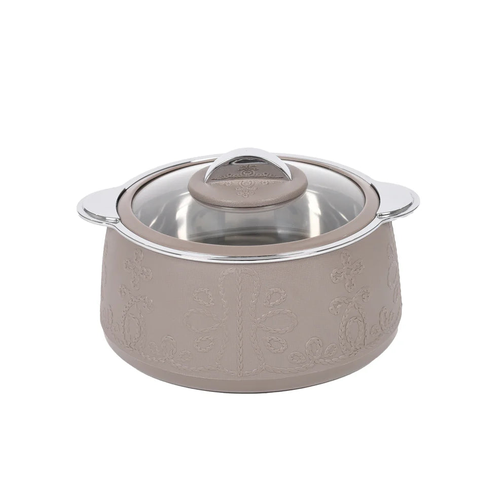 Jaypee Plus - Febrene Stainless Steel Casserole Set Of 3Pcs (1000ML+1500ML+2000ML) Biedge