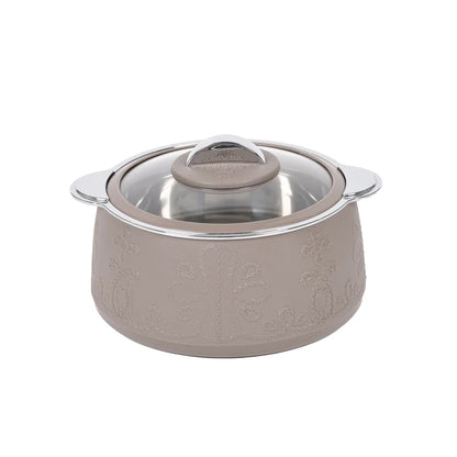 Jaypee Plus - Febrene Stainless Steel Casserole Set Of 3Pcs (1000ML+1500ML+2000ML) Biedge