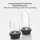 GLEN SA 4048N ACTIVE BLENDER 350W 2 Unbreakable Food Grade Jars