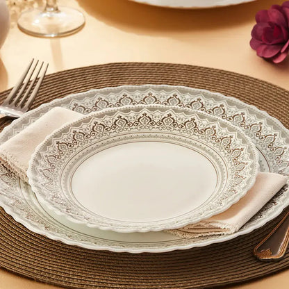 Larah Classic Dinner Set, 33 pc