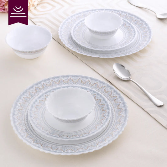 Larah Classic Dinner Set, 33 pc