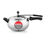 Borosil Pronto Induction Base Stainless Steel Pressure Cooker 5L
